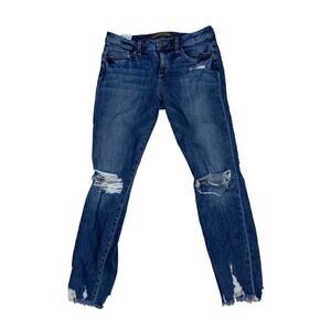 Joe’s Jeans Distressed Fit Skinny Ankle stretch Women's Size 28 Cotton Blend
